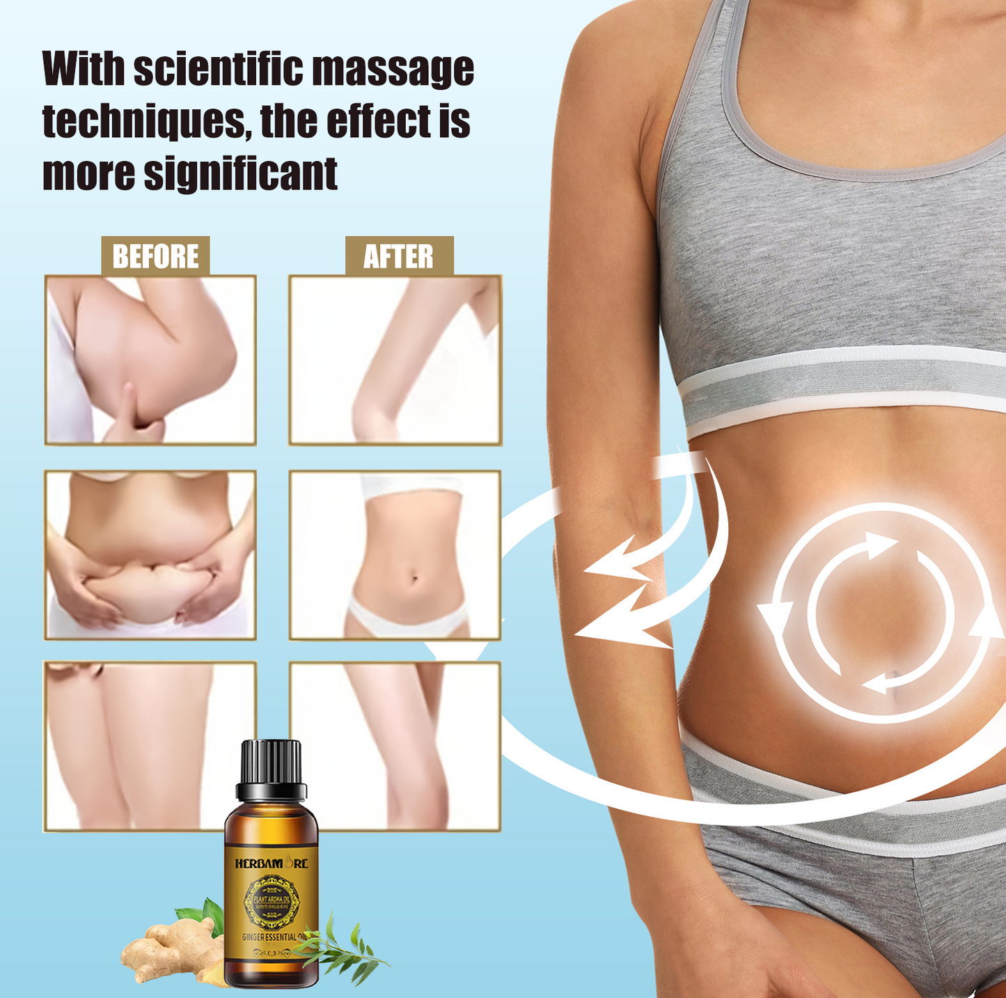 Herbamore : Belly Fat Burn Oil